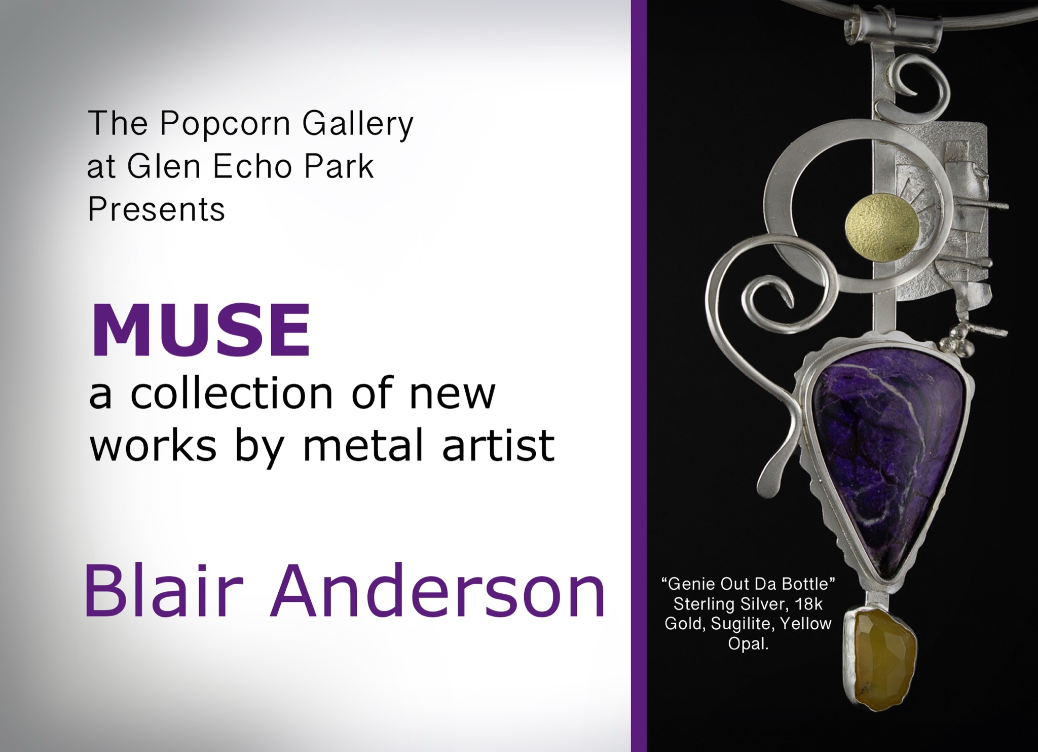 Jewelry art piece photograph.