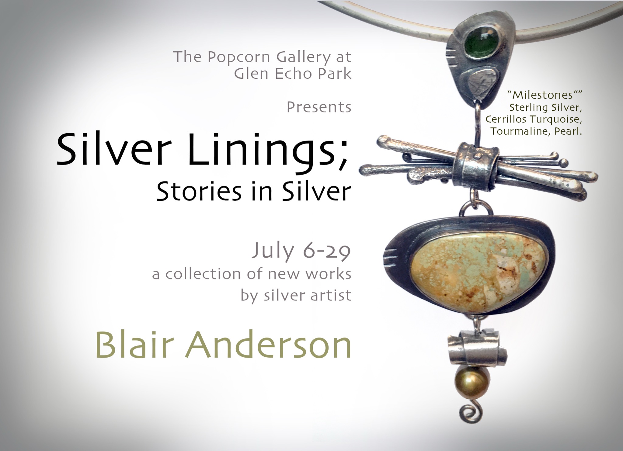 Art exhibit invitation