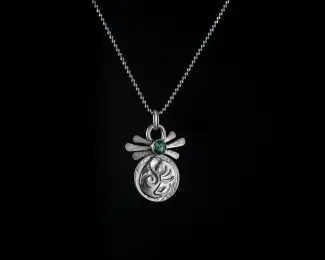 Sterling Silver pendant with turquoise stone