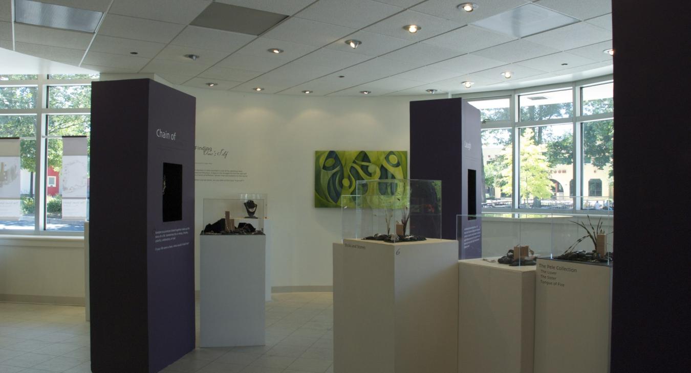 The show installation in the Popcorn Gallery