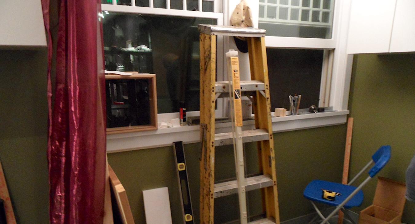 Tools and materials in space for construction