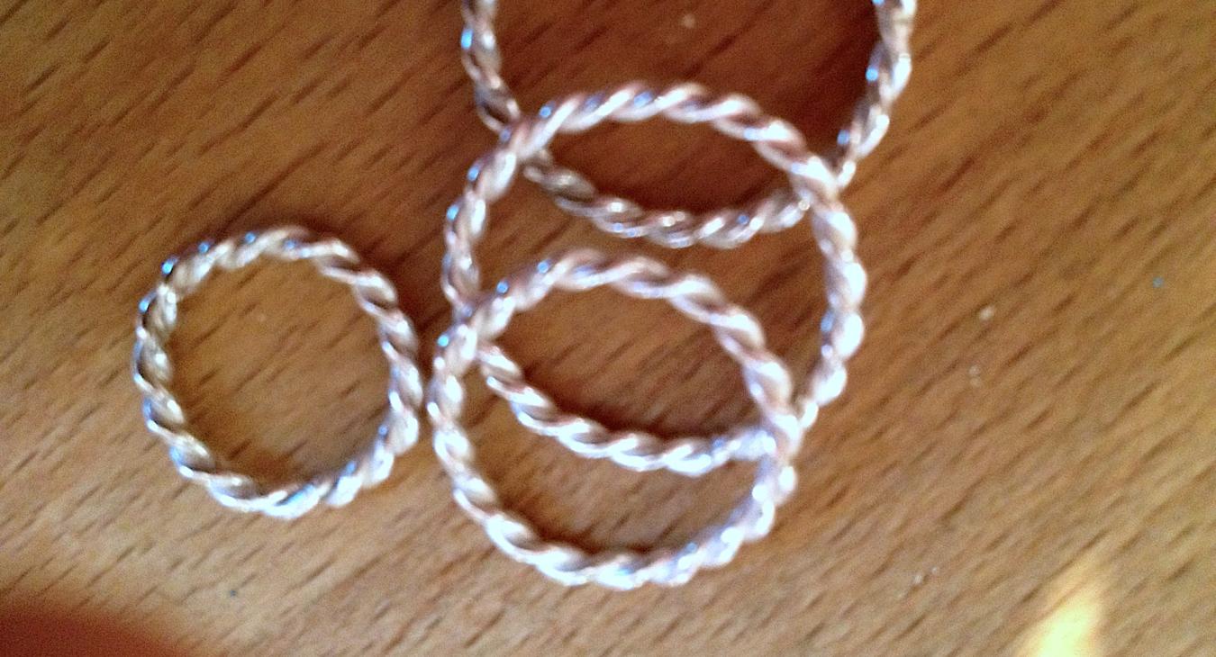 Some lovely twisted rings