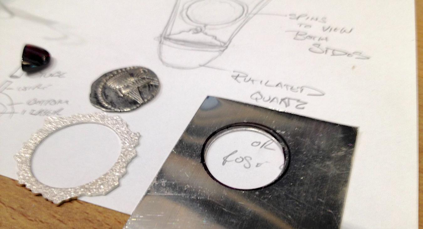 Concept sketch with some of the components