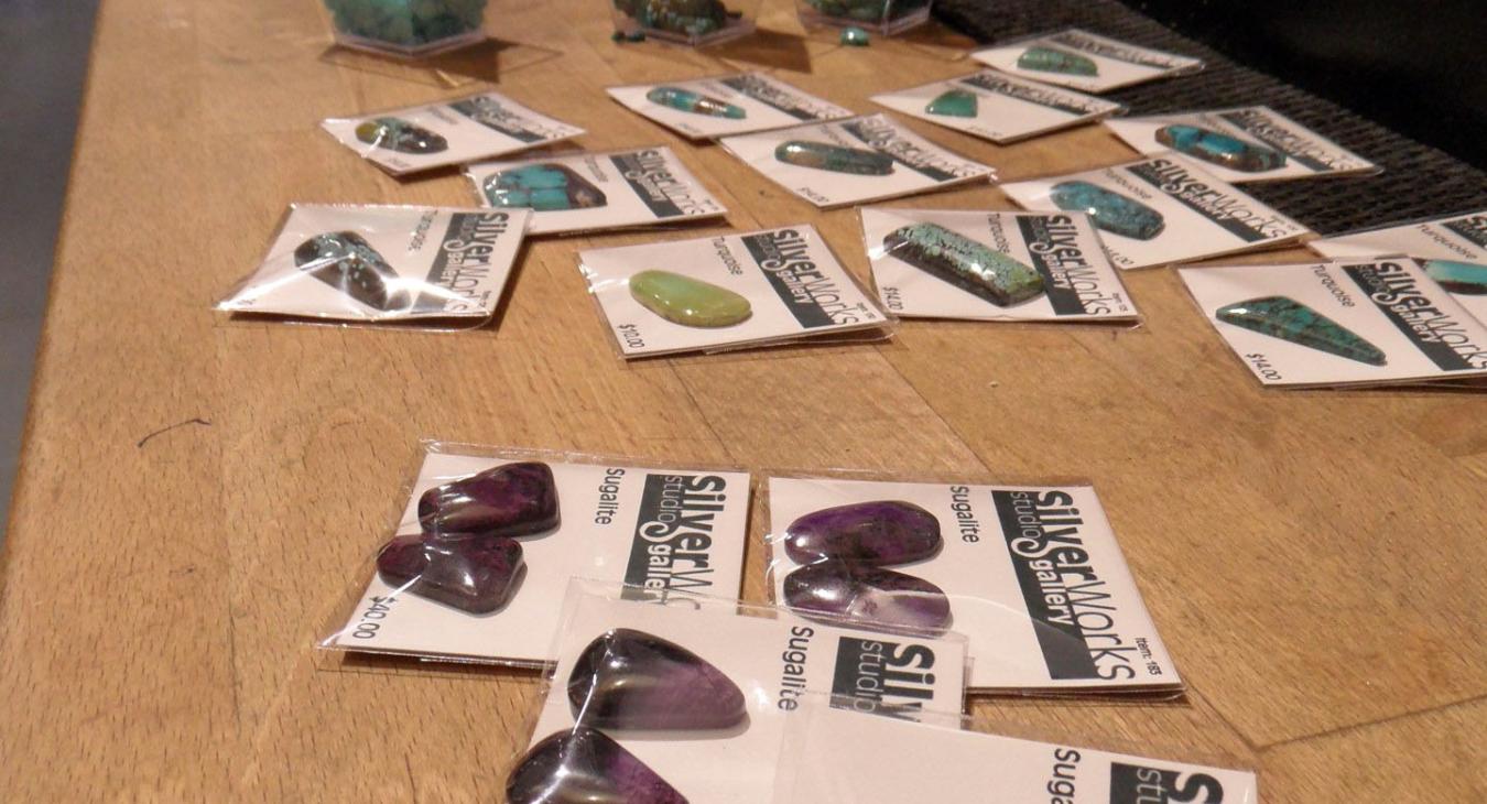 gemstones for sale at silverworks