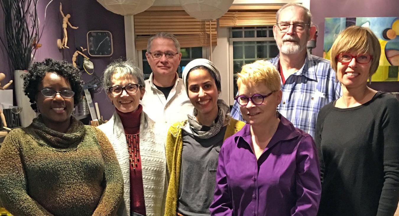 SilverWorks faculty in studio 1
