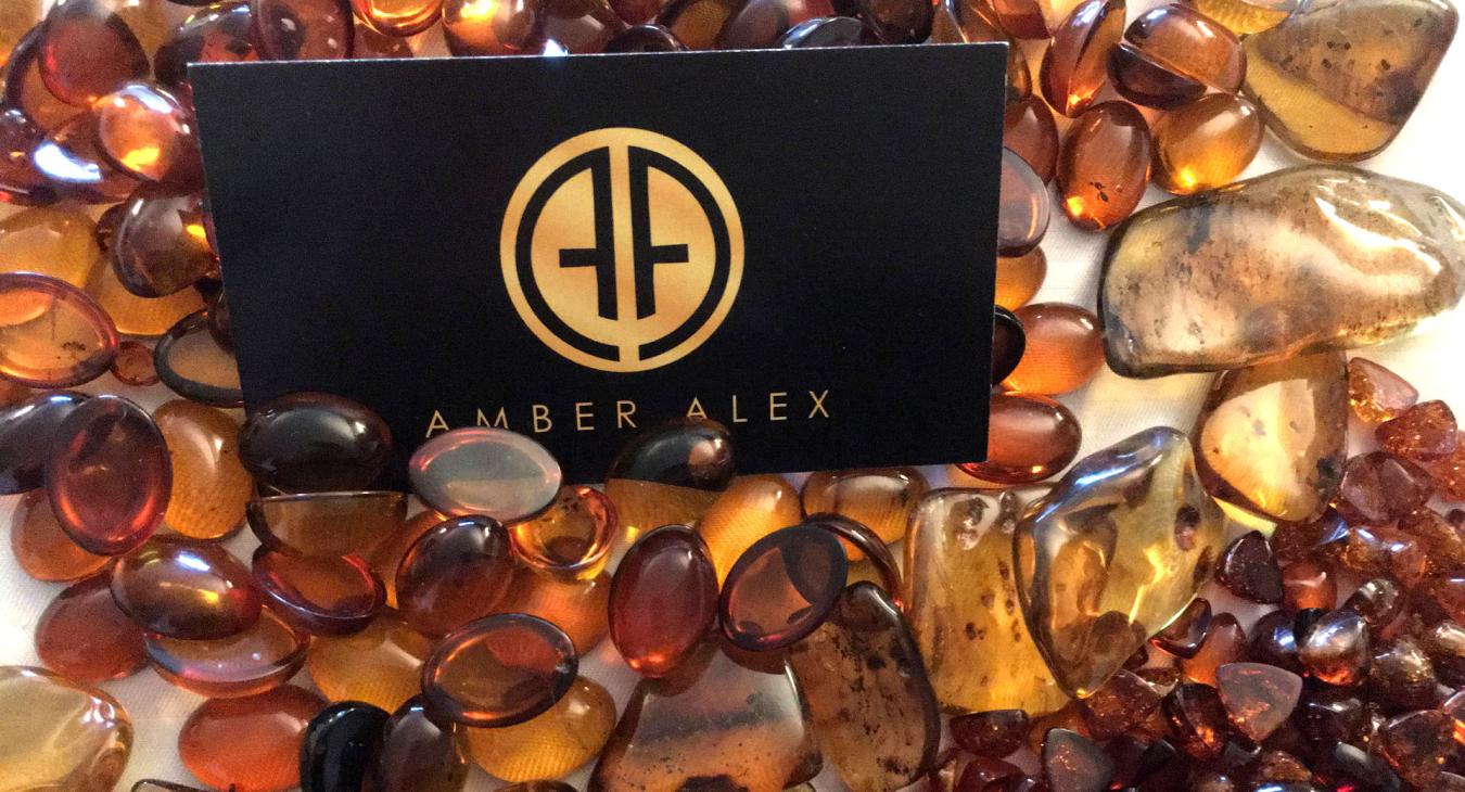 amber next to "amber alex" card