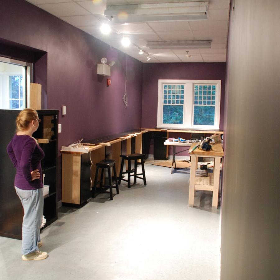 A little paint added to the space