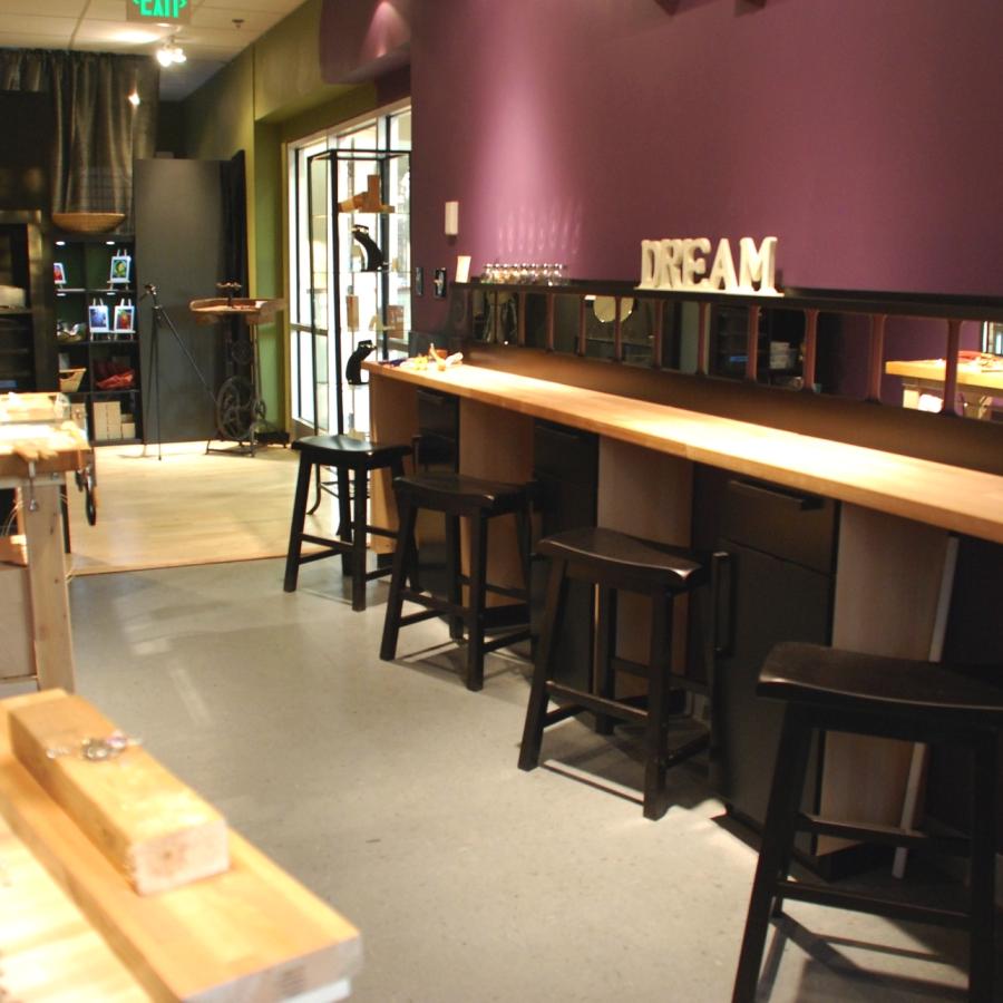 View from the studio