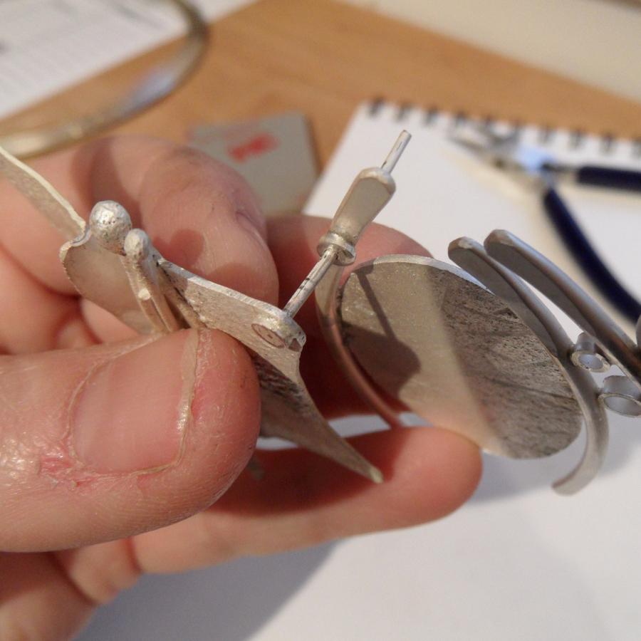 Connecting sections of the piece