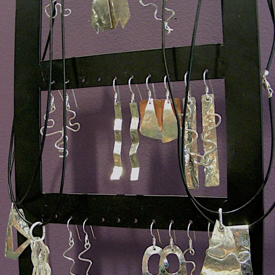 Earrings and pendants
