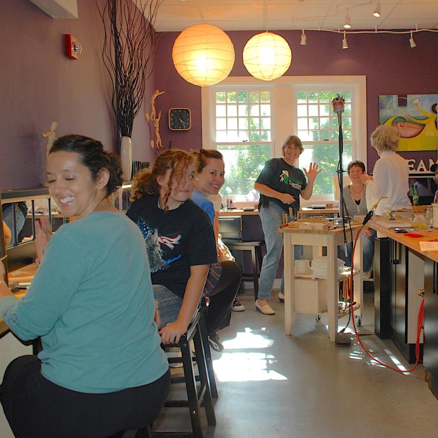 The Saturday group. Jocleyn, Morgan, Joan, Clay, Sandra, Sandy, Ann, & Gail.