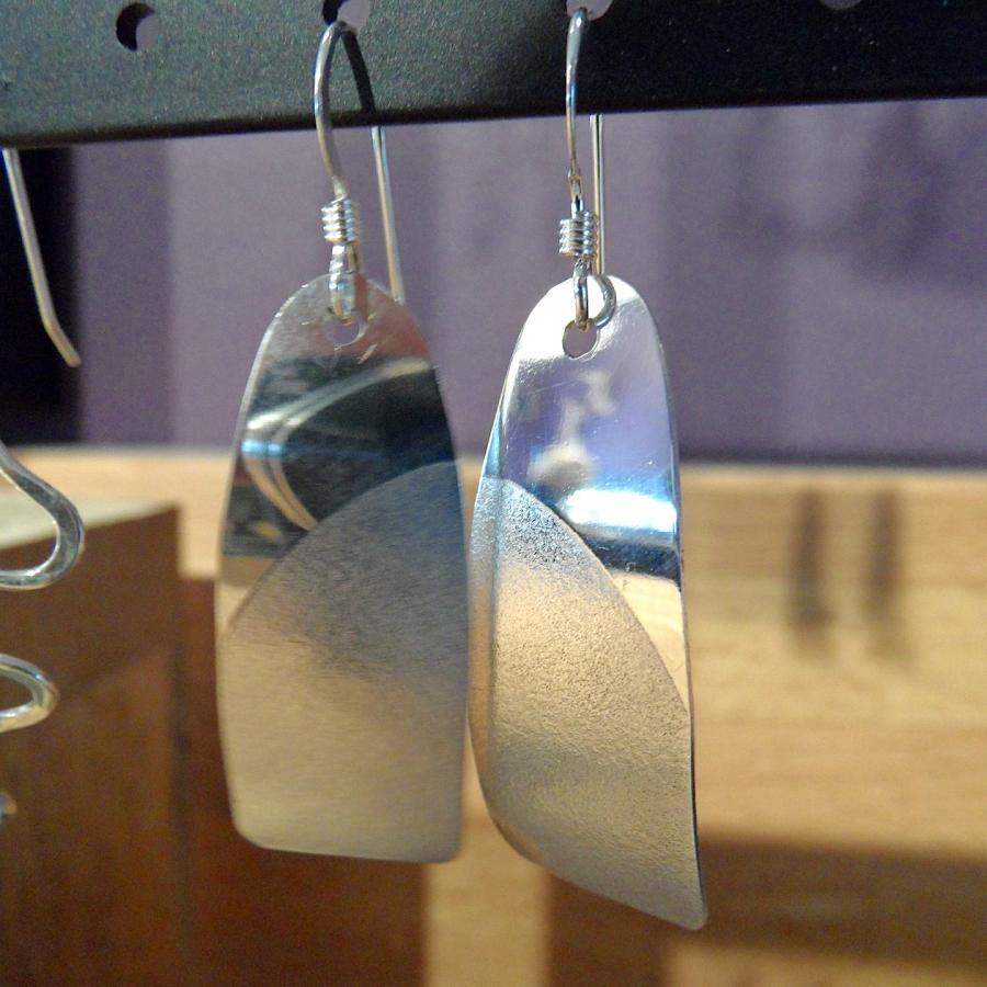 Rolling mill earrings by Nicole