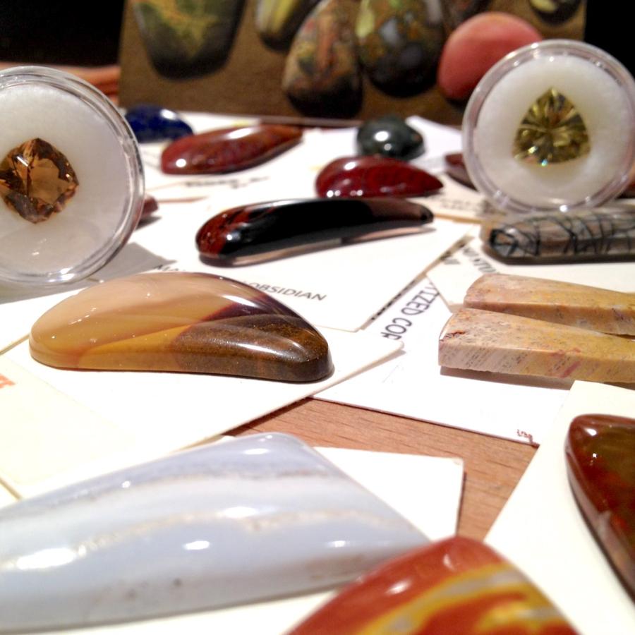 Stones available at the show