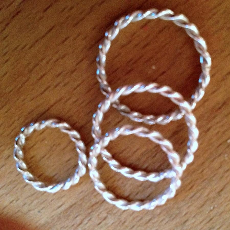 Some lovely twisted rings