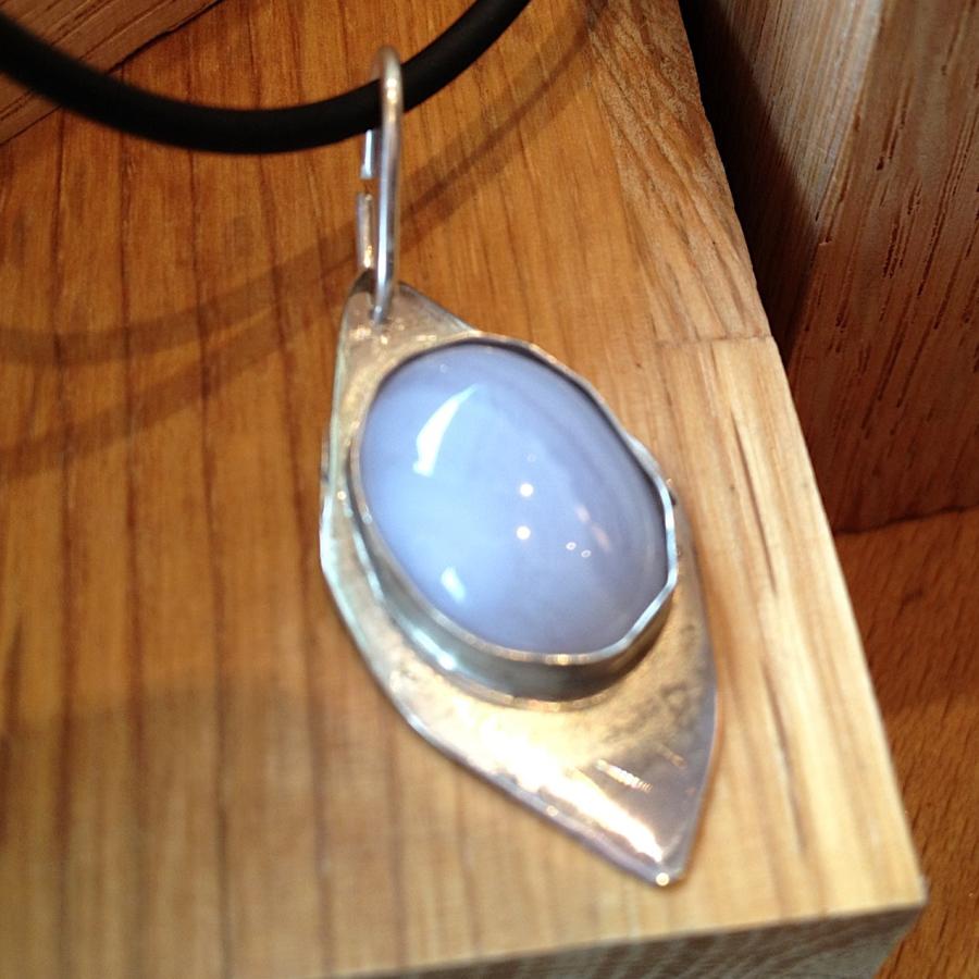 A student stone pendant