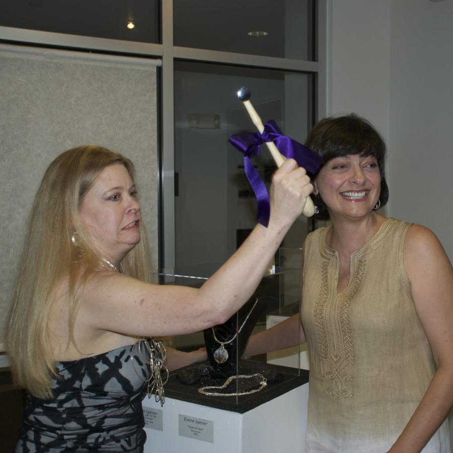 I aggressively award the purple hammer award to Elaine