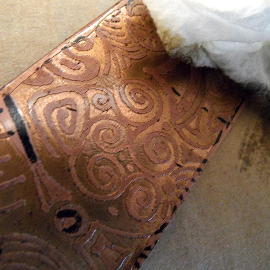 Cleaning up after etching