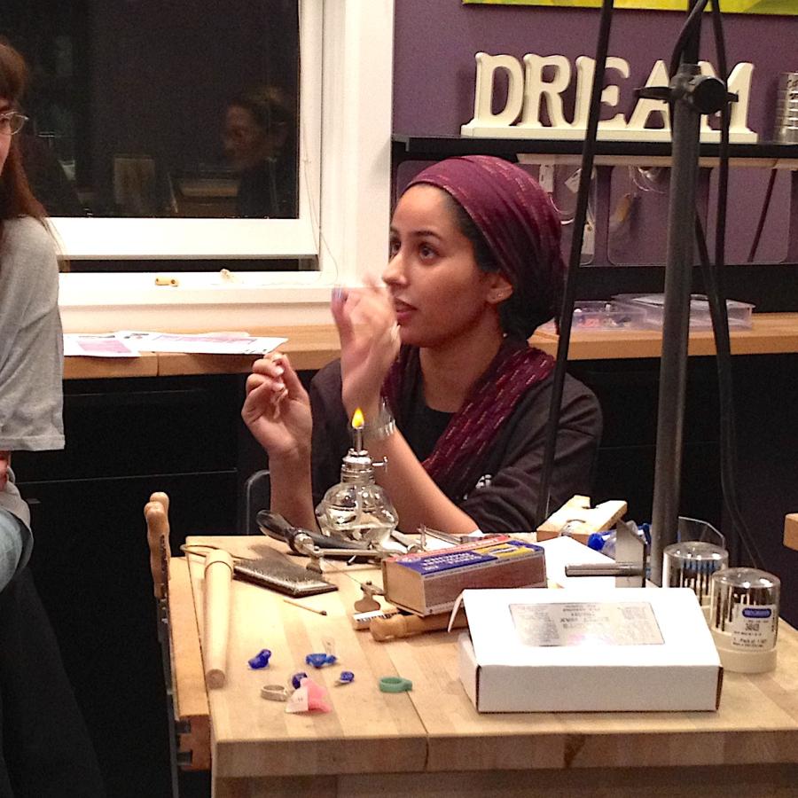 Mawadda demonstrating addition