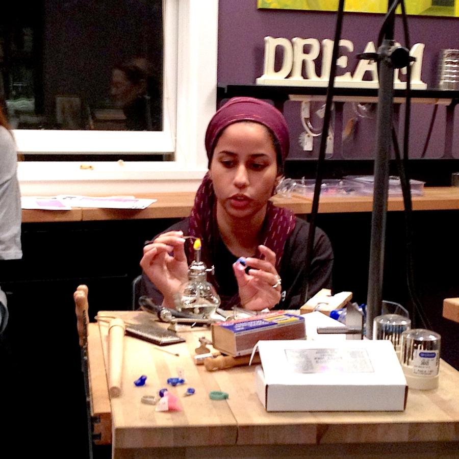 Mawadda demonstrating addition