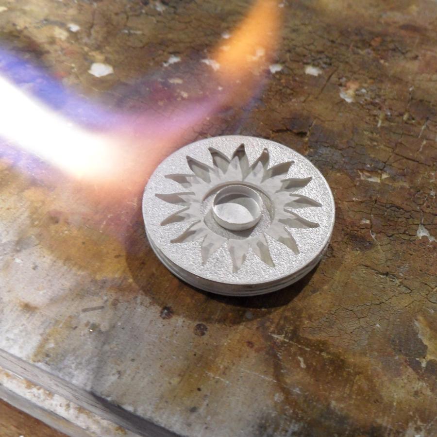 Soldering the third panel