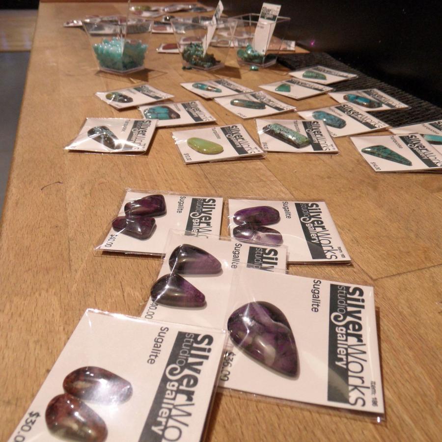 gemstones for sale at silverworks