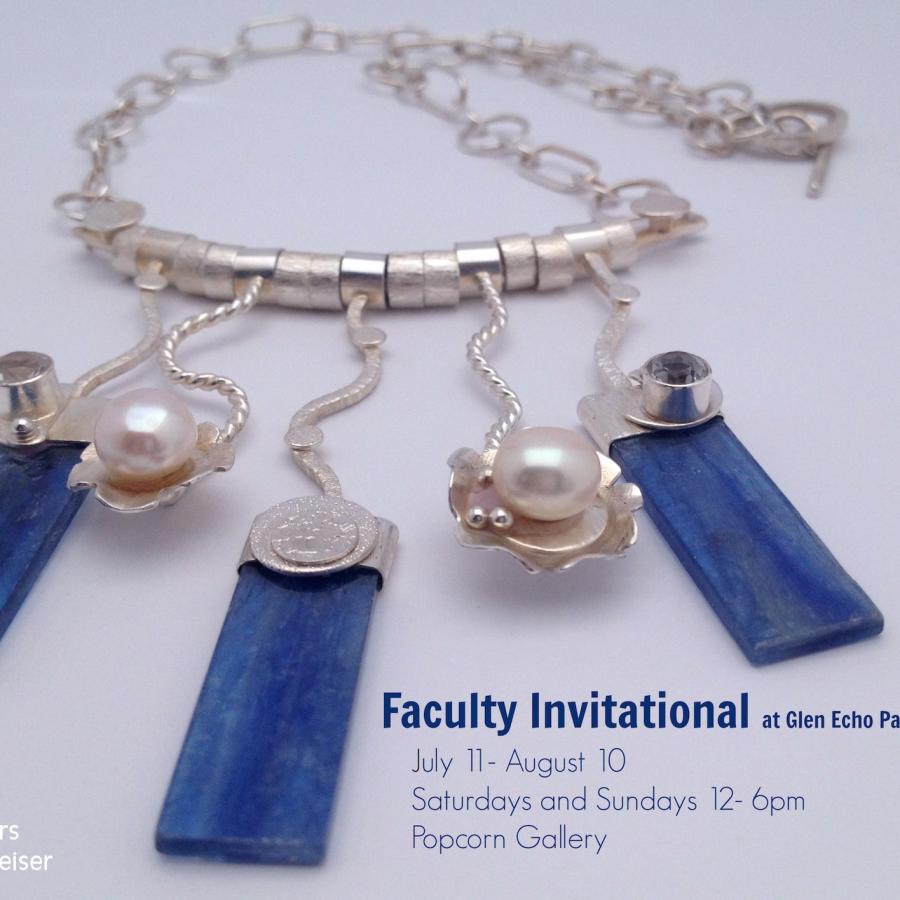 Lapis pearl and sterling silver necklace