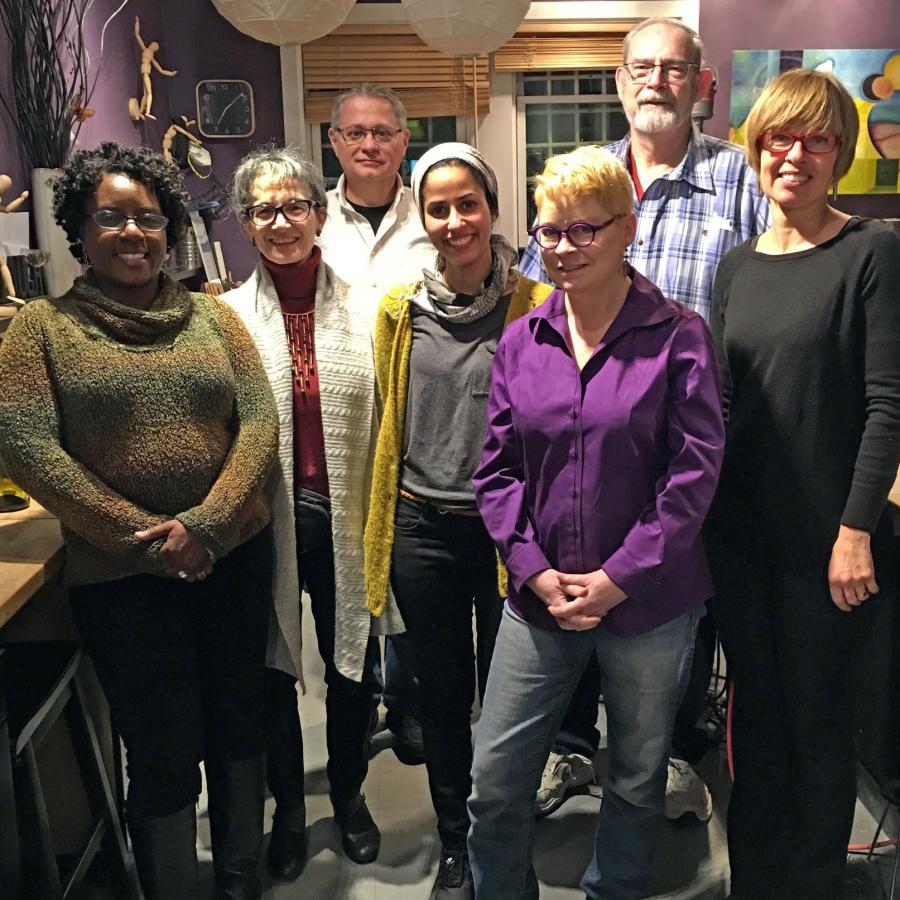 SilverWorks faculty in studio 1