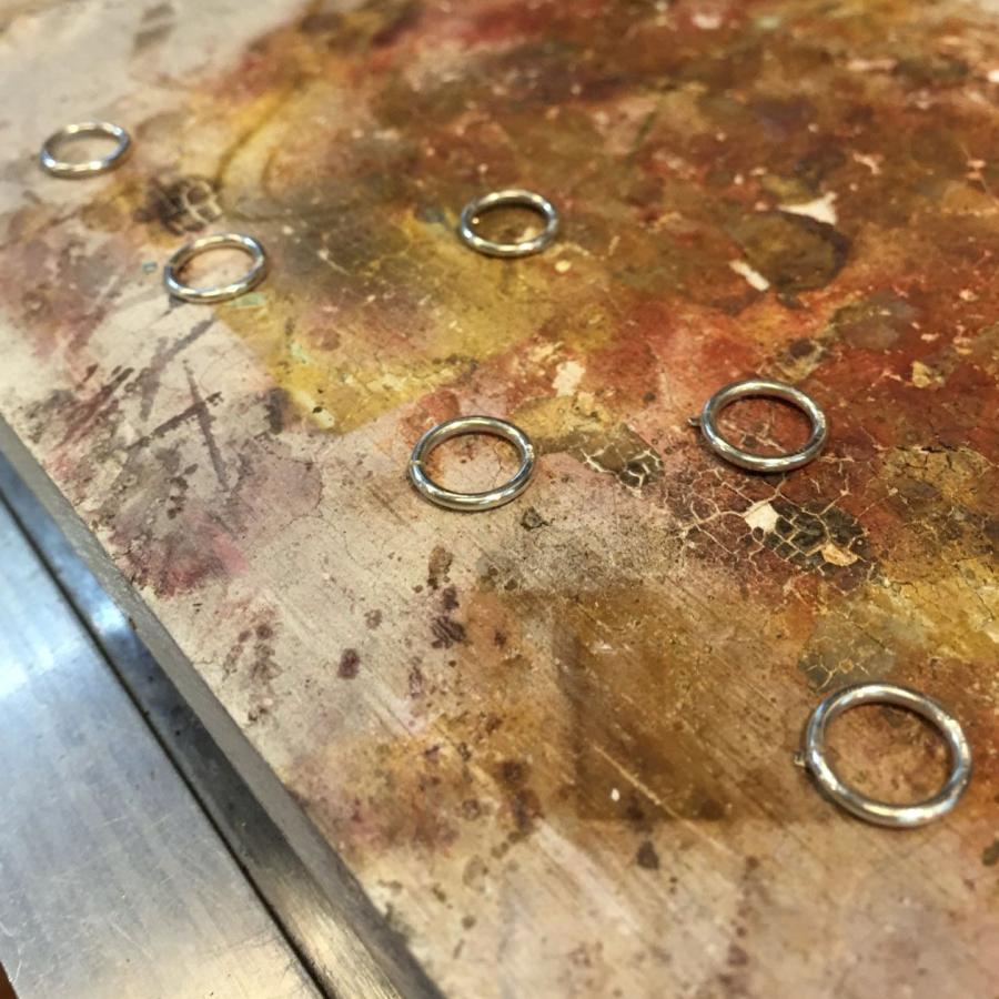 loops laid out on soldering board