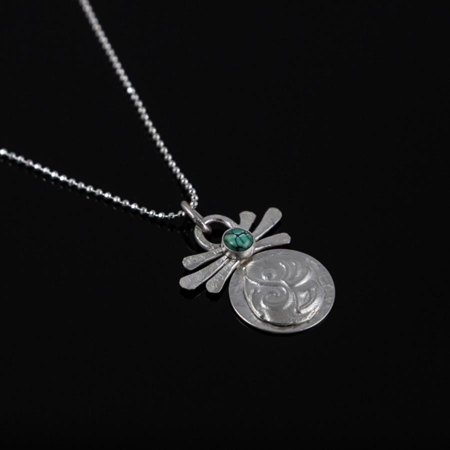 Sterling Silver pendant with turquoise stone