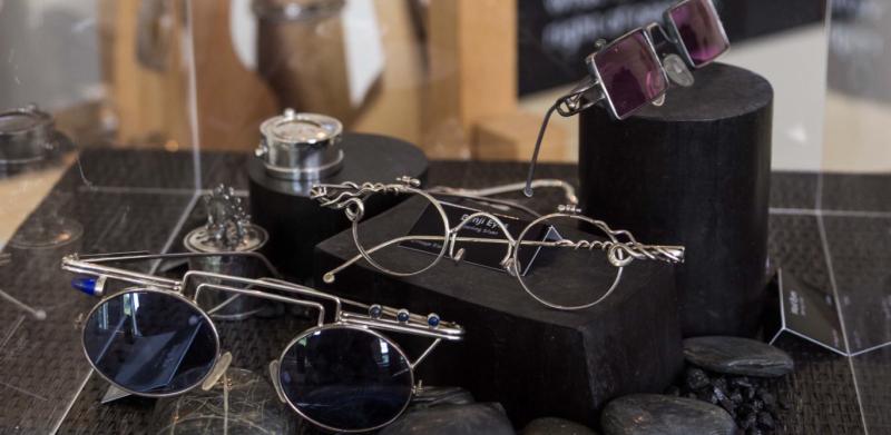 Handmade silver eyewear