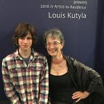 louis and ruth under louis' wall