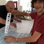 louis peeling off vinyl text