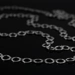 A long silver chain